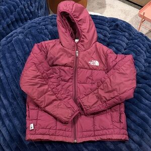 The North Face Maroon Hooded Jacket